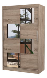 Ormar za garderobu Lagneo (tartuf) (s ogledalom)