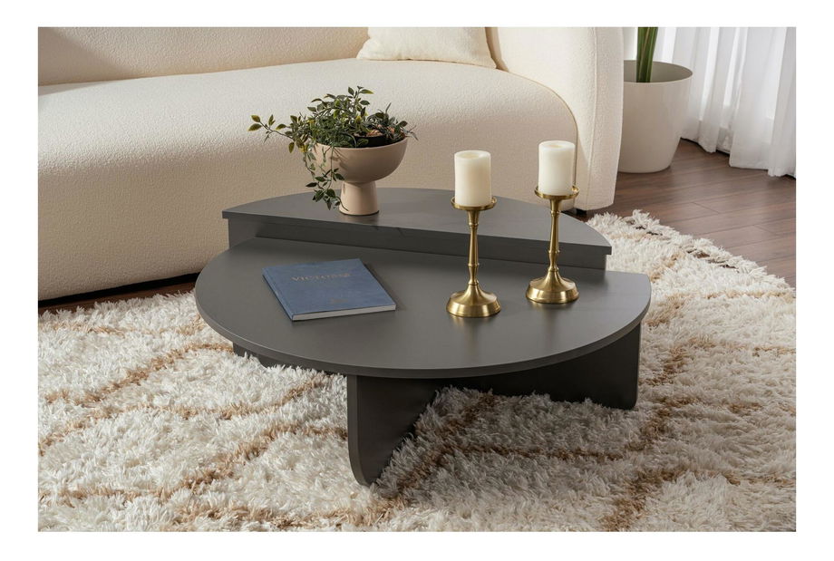 Dohányzóasztal Oronerro 1 (antracit)