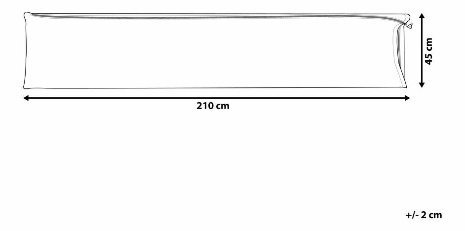 Zaštitna navlaka Varena (tkanina) (siva)