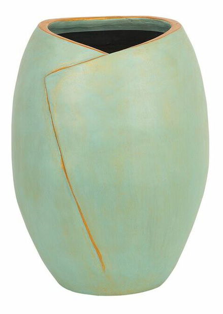 Váza MAREEBA 37 cm (keramika) (zelená)