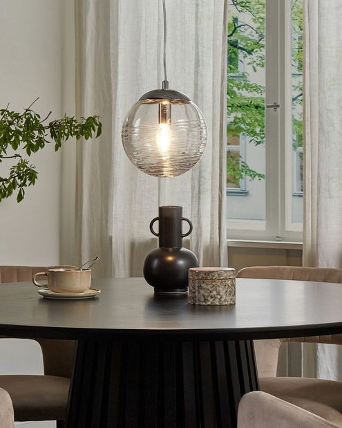 Závesná lampa Marina (priehľadná)