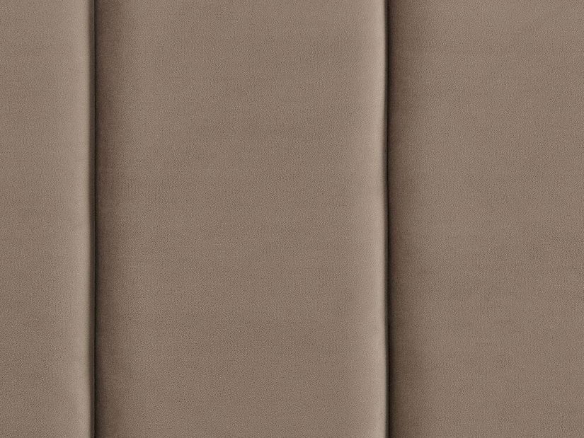 Franciaágy 160 cm Vue (szürkésbézs) (ágyráccsal)