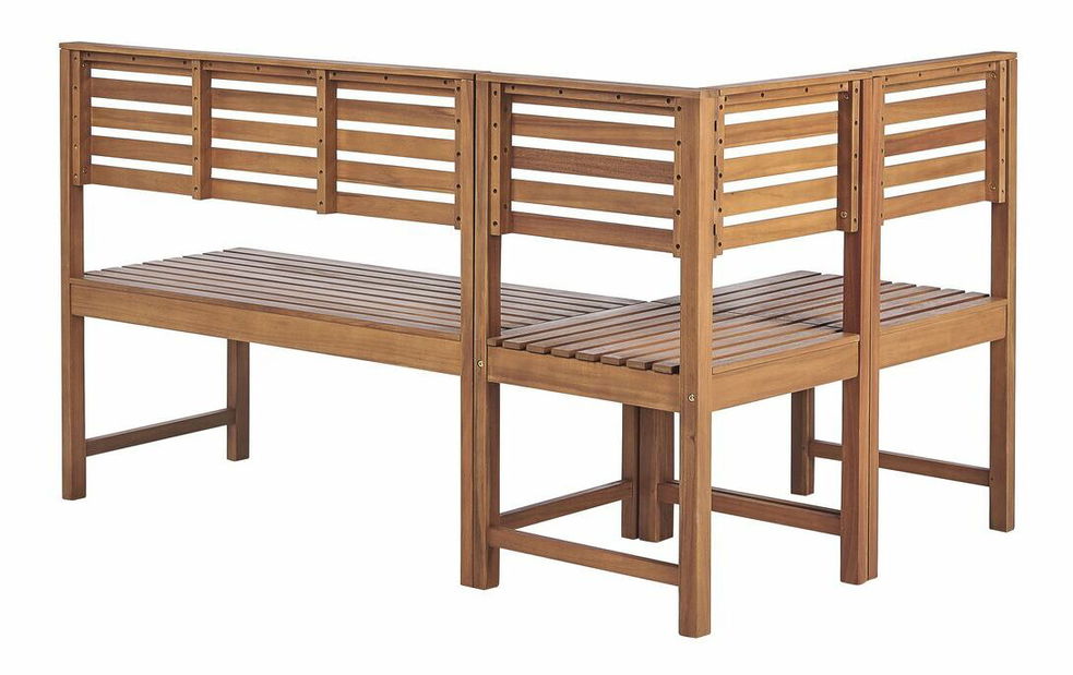 Vrtni set Tammi (svijetlo drvo)