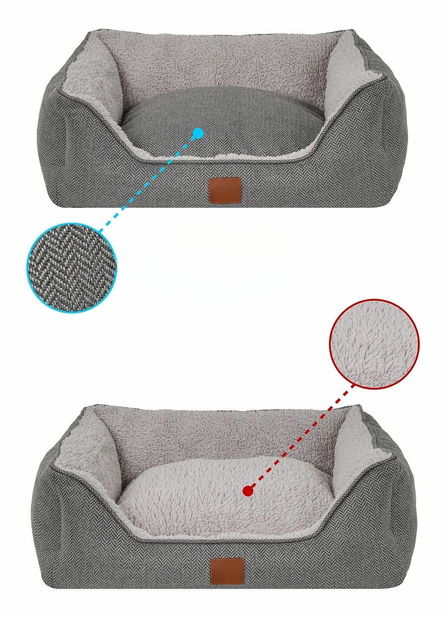 Peliešok pre domáce zviera Zella (sivá)