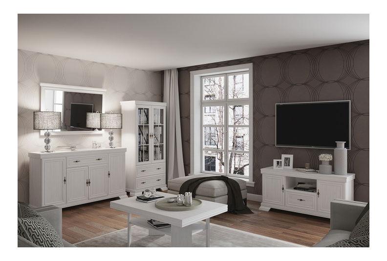 Vitrína Kraz KRW2 (sosna andersen)