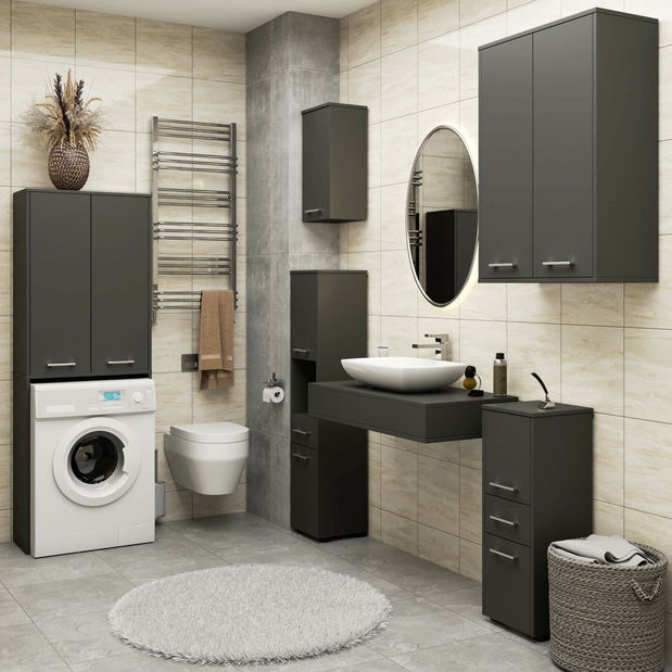 Ormarić za perilicu rublja Fulgor 180 (grafit)