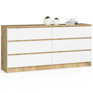 Komoda Koa III (dub artisan + biela)