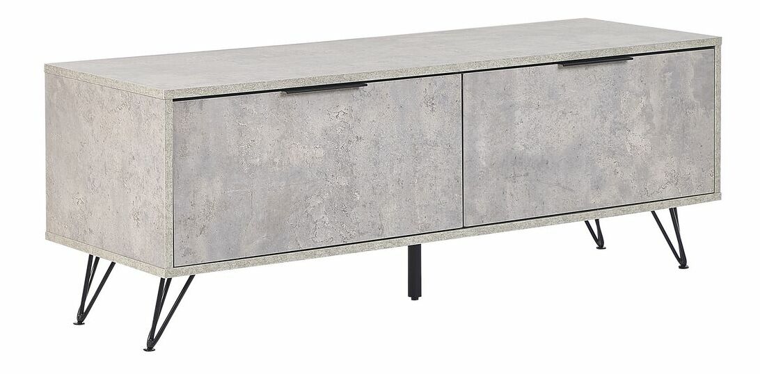 TV stolík/skrinka Heath (sivá)