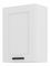 Felső konyhaszekrény Lucid 50 G 72 1F (fehér + fehér)