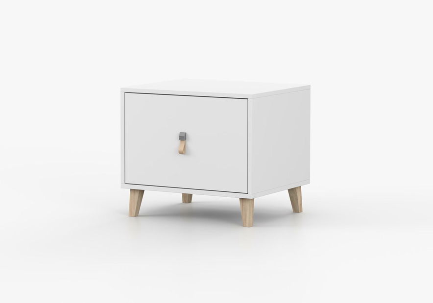 Éjjeliszekrény Figu (fehér)