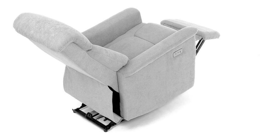 Fotoliu reglabil Traste (argintiu)