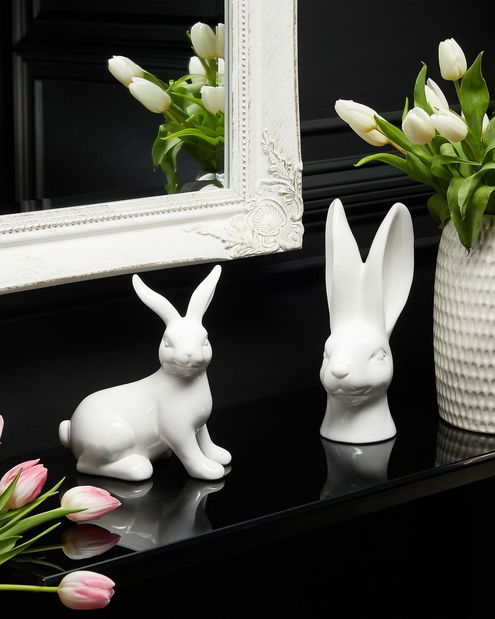 Figurină decorativă Gilly (alb)