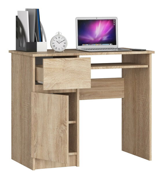 PC asztal Bhaskar (szonoma tölgy) (B)