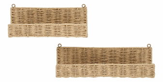 Set de 2 rafturi Tsiveta (natural)