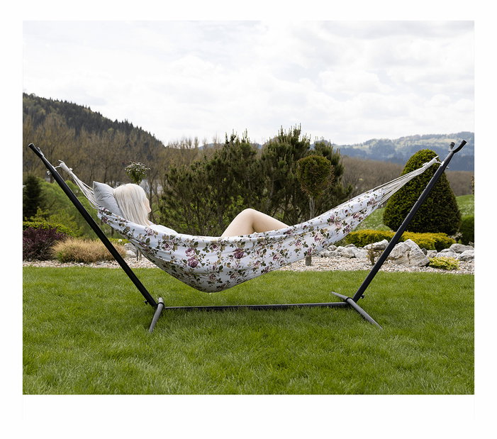 Hojdacia sieť Hismena (vzor kvety)