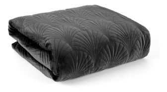 Cuvertură pat 210x170 cm RIA (negru)