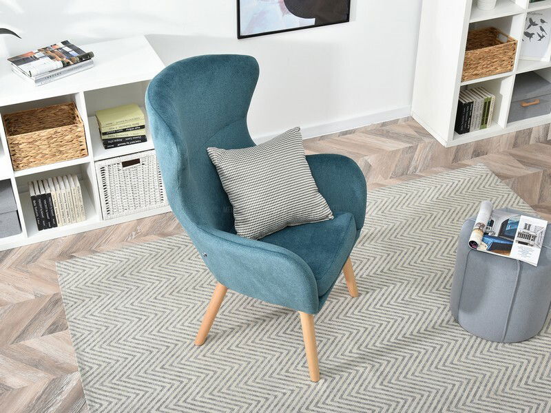 Fotoliu Leto (turcoaz + negru)