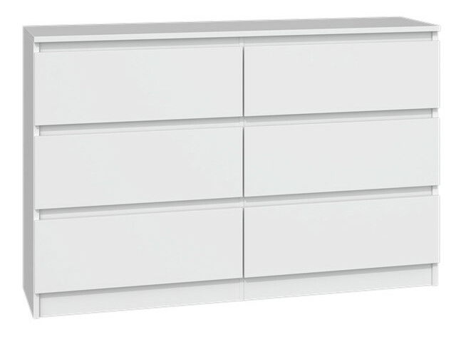 Komód Musecalo 6 120 (fehér)