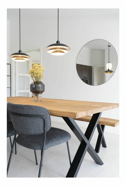 Zrkadlo Javorina 4 (čierna)