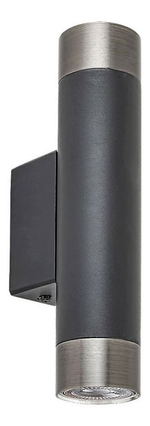 Nástenné svietidlo Ekanit 5073 (čierna matná + strieborná)