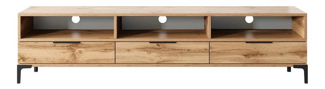 TV ormarić/stolić Ricko (s rasvjetom) (hrast wotan)