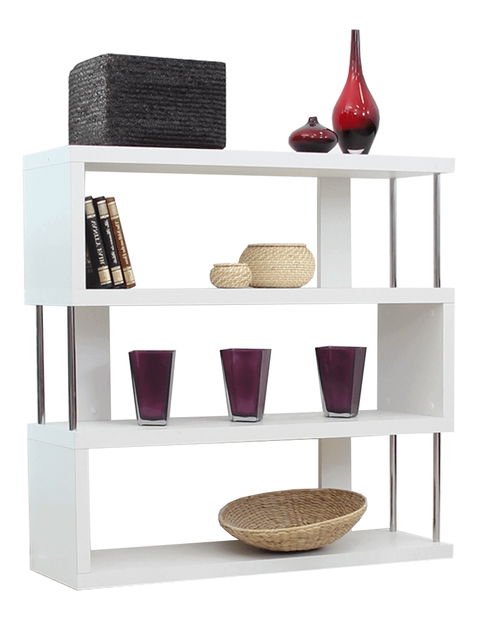 Regál Baldock FP 3D biela