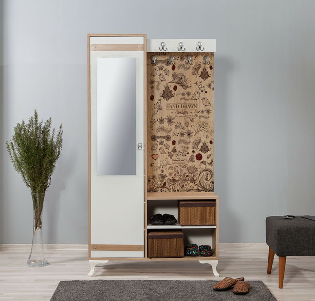 Mobilier hol Ivonne 731 (Stejar sonoma)