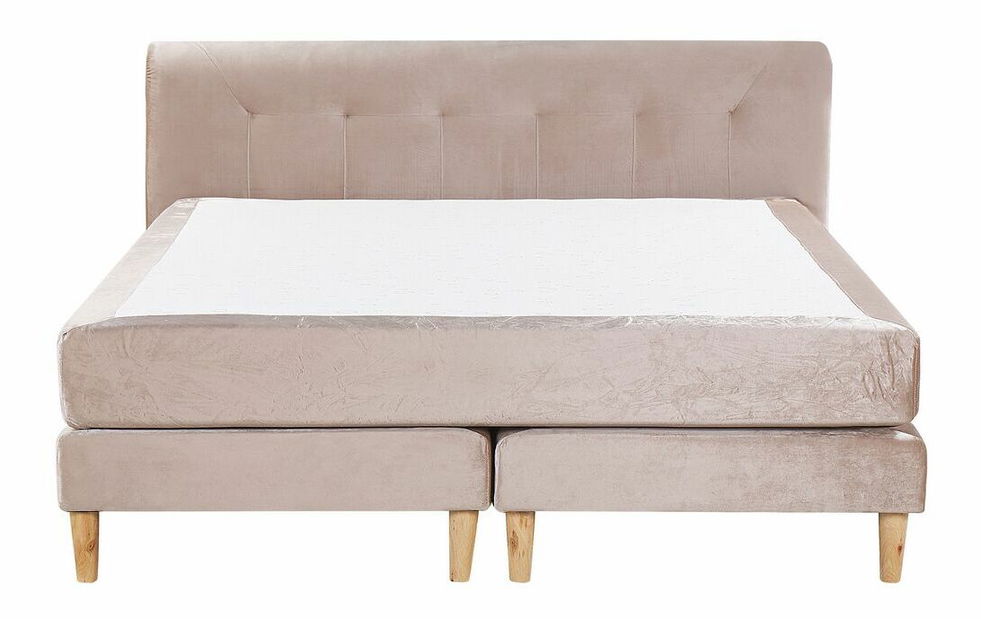 Manželská posteľ 180x200 cm Mariasse (pastelovo ružová)