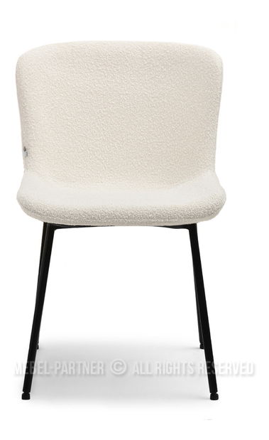 Scaun Kirkland (crem + negru)