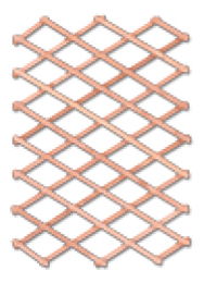 Záhradná mriežka na stenu MO221