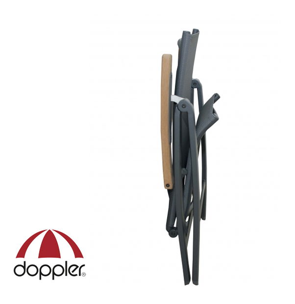 Záhradný nábytok Doppler Parro Concept 1+6 (hliník + teak)