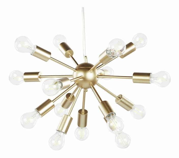 Závesné svietidlo Barbro (zlatá)