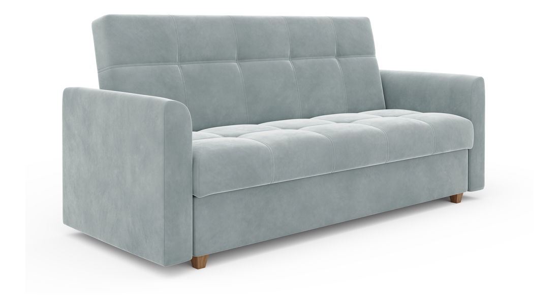 Kétszemélyes kanapé Luna (égszínkék)