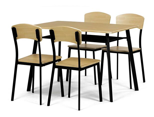 Set mobilier sufragerie Aeroplano (stejar sălbatic) (pentru 4 persoane)