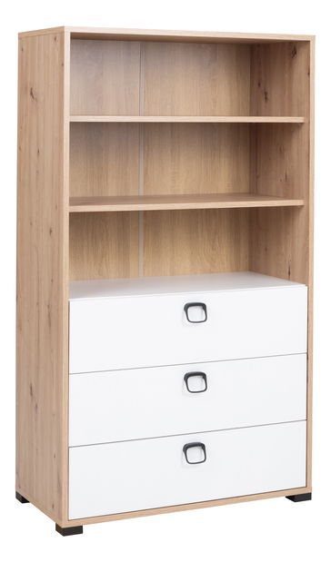 Raft Kevyt 5 (stejar artisan + alb + grafit)