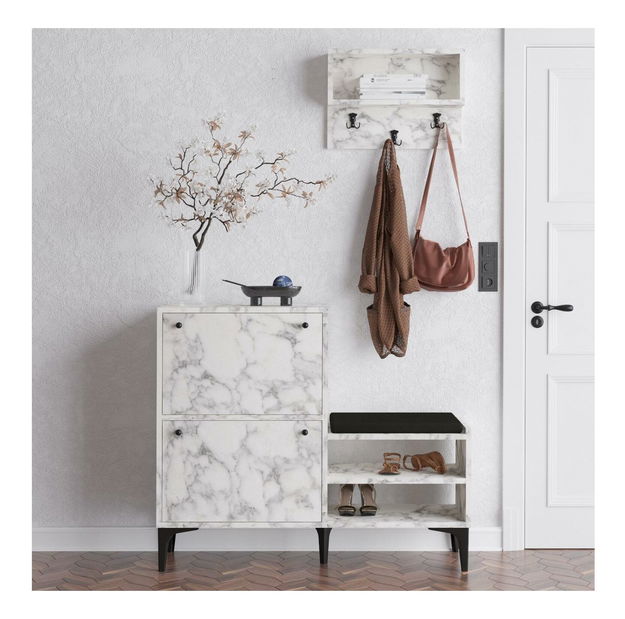 Mobilier hol Aliex 33 (marmură carrara)