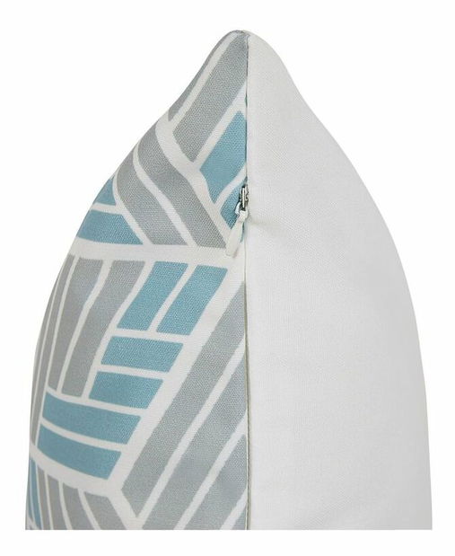 Set 2 buc. pernă de grădină VEGGA (gri + albastru)