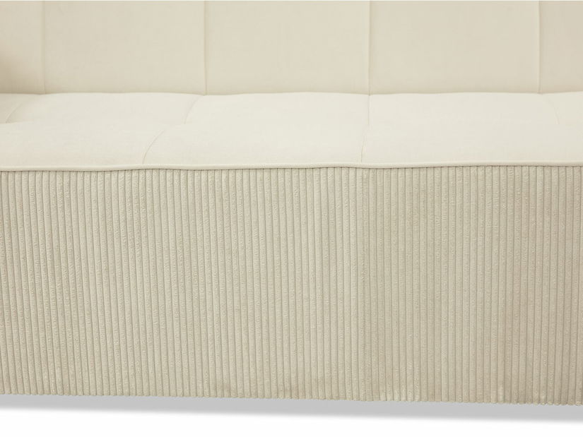 Canapea extensibilă Pexalo (maro) (cu sp. depozitare)