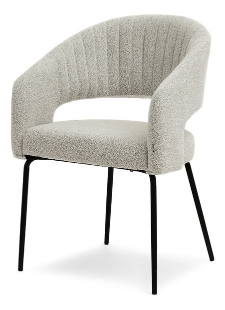 Stolica Kim (bež + crna)