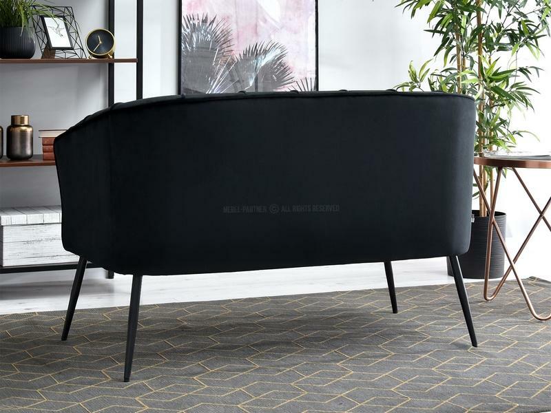 Canapea Etimee S (negru)