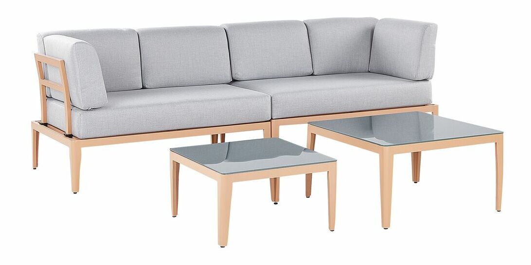 Záhradná zostava Rimza (sivá)