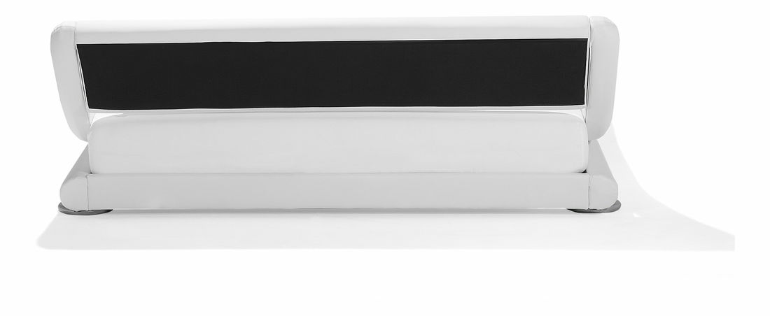 Manželská posteľ 180 cm AVENUE (s vodným matracom) (biela) *výpredaj