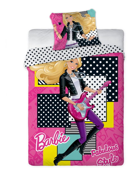 Detské obliečky 200x160 cm Barbie 012