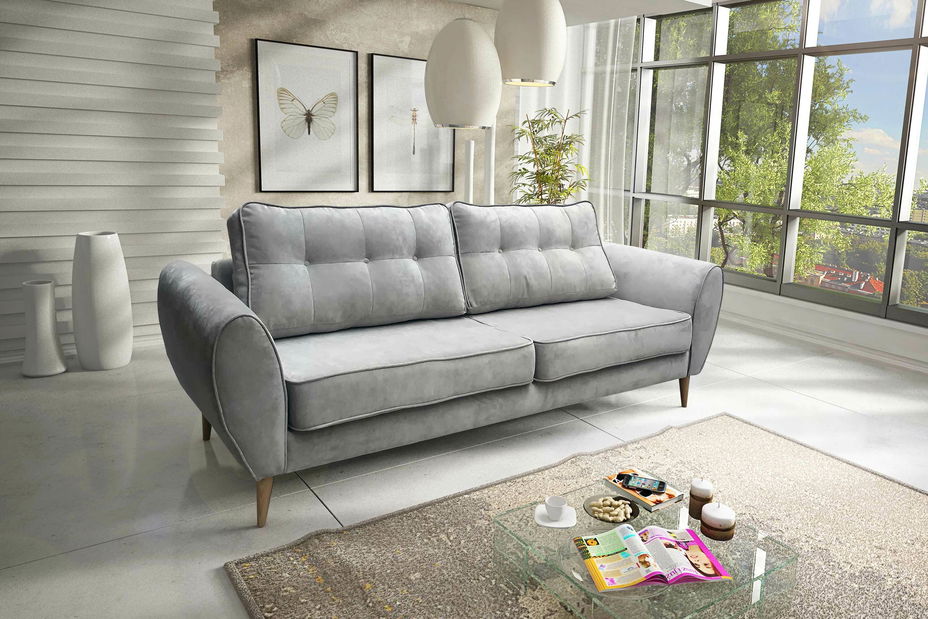 Háromszemélyes kanapé Labrax II. (szürke) *Kiárusítás *bazár