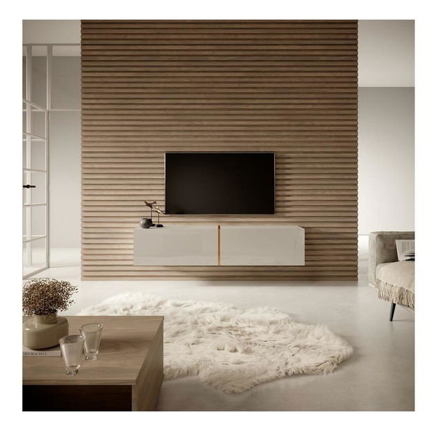 TV skrinka/stolík Bakira 140 (sivobéžová)