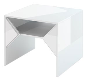 Konferenčný stolík Tonfir (lesk biely)