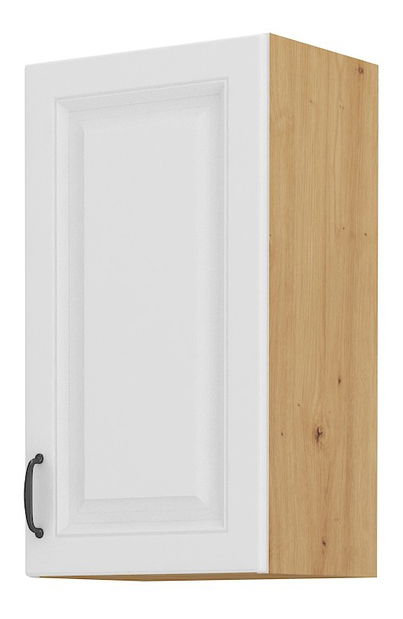 Felső konyhaszekrény Sheila 40 G 72 1F (artisan tölgy + fehér)