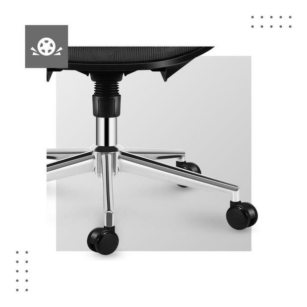 Kancelárska stolička Eclipse 6.2 (čierna)