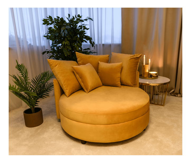 Fotoliu Salina (galben)