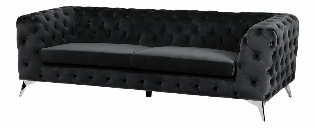 Canapea 3 locuri Sundby (negru) 